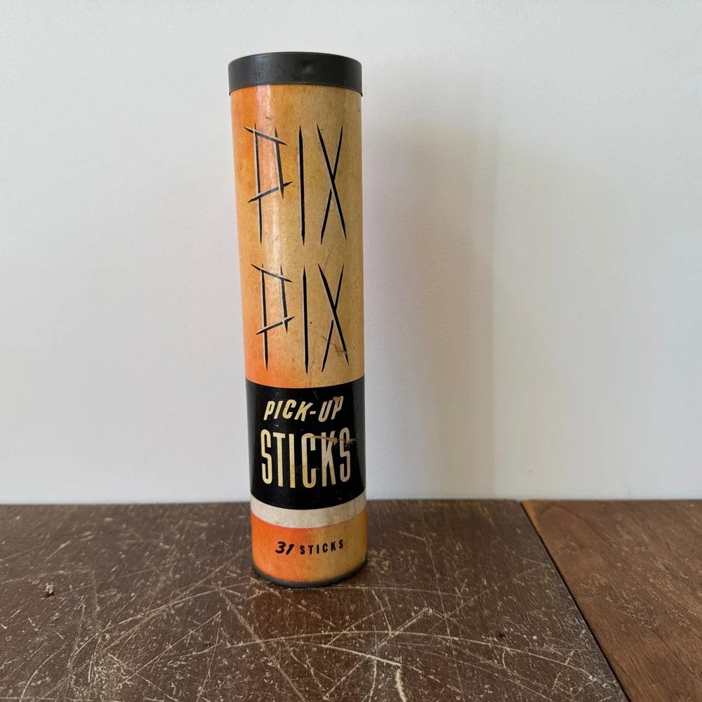 Vintage Whitman Publishing‎ Co Pick Up Sticks Game 44 Sticks Made in USA